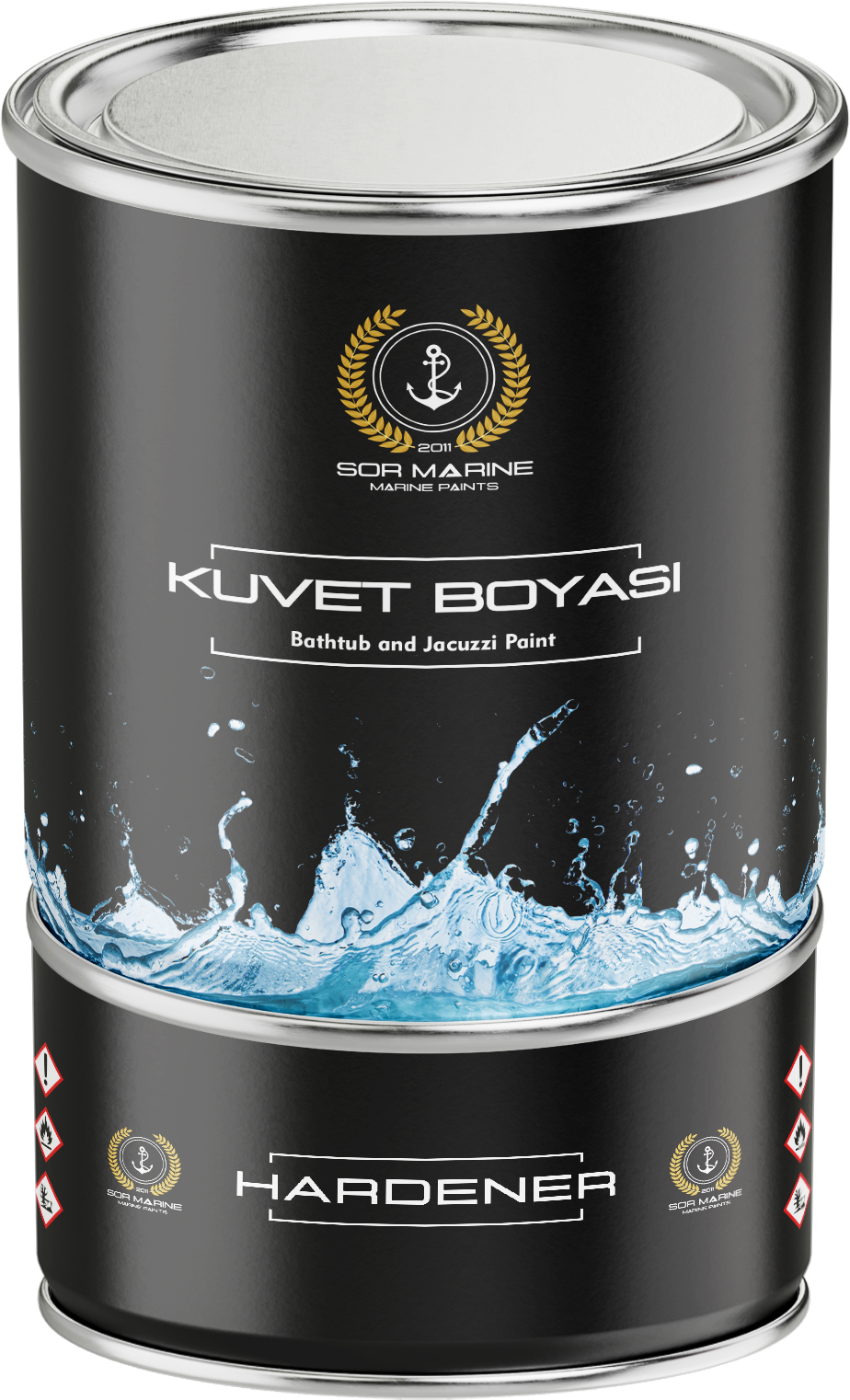 Solventsiz Self Leveling Küvet Boyası