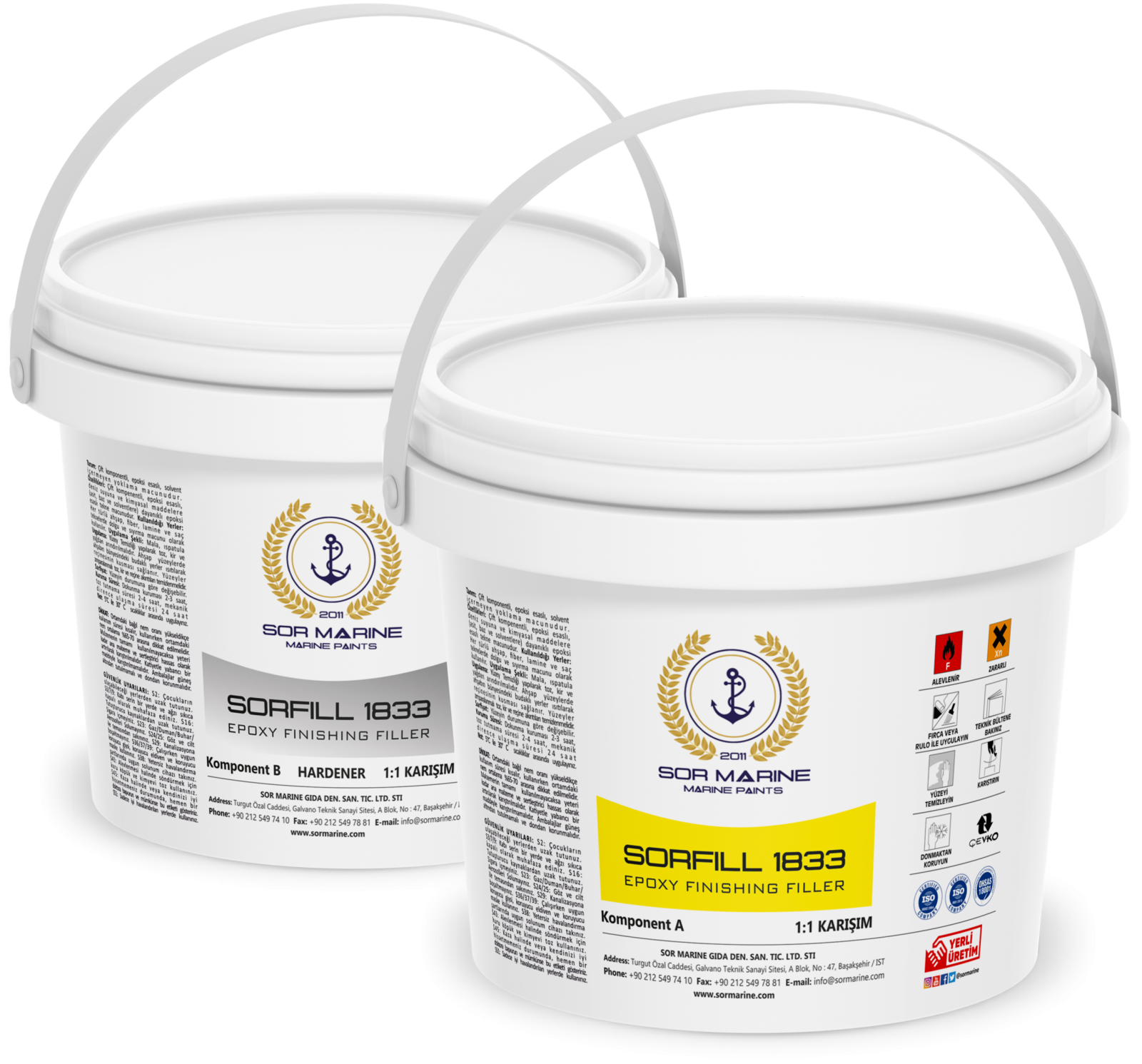 Sorfill 1833 Epoksi Yoklama Macun