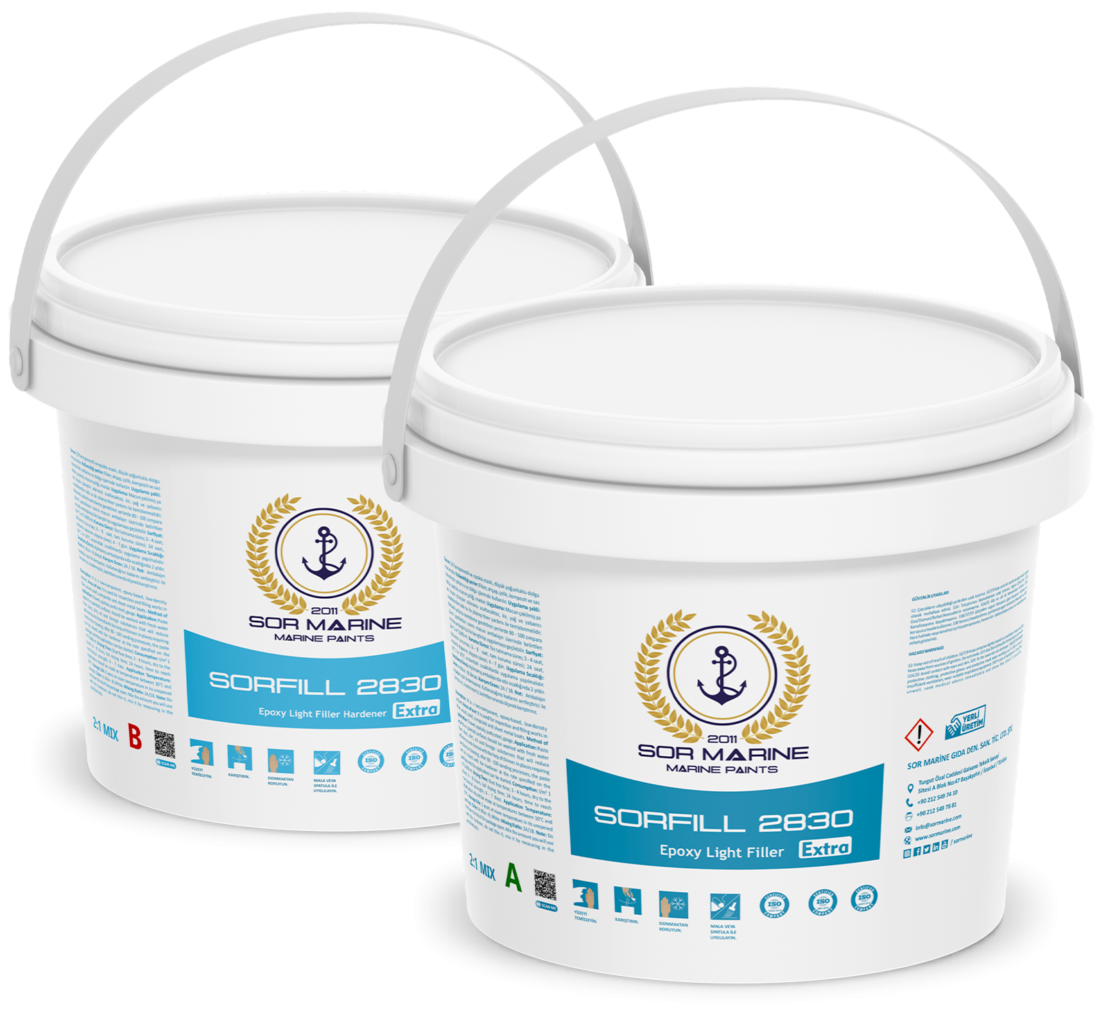 Sorfill 2830 Extra Epoksi Hafif Macun